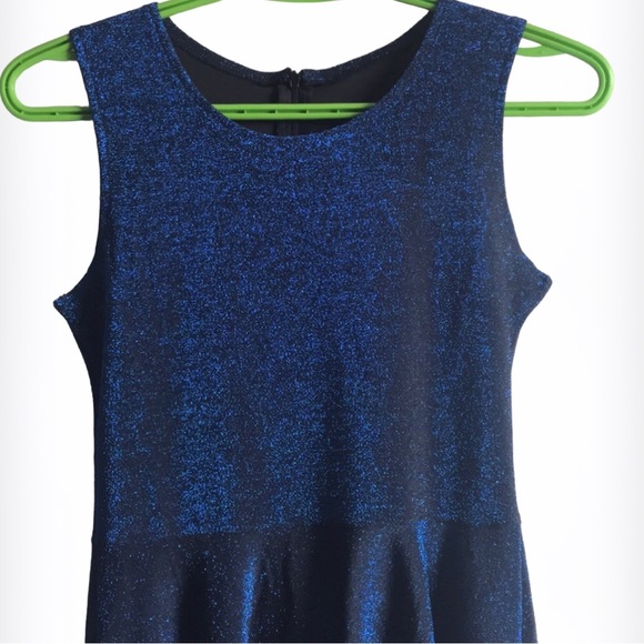 HP. WOMEN’S Sparkle Sleeveless Fit & Flare Cocktail Dress Sz M - Picture 2 of 4